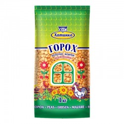 Горох колотый жёлтый Хатинка 800г